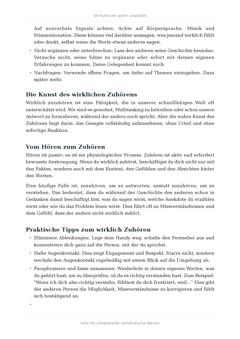 Seite 2 von Respektvolle Verführung für Männer