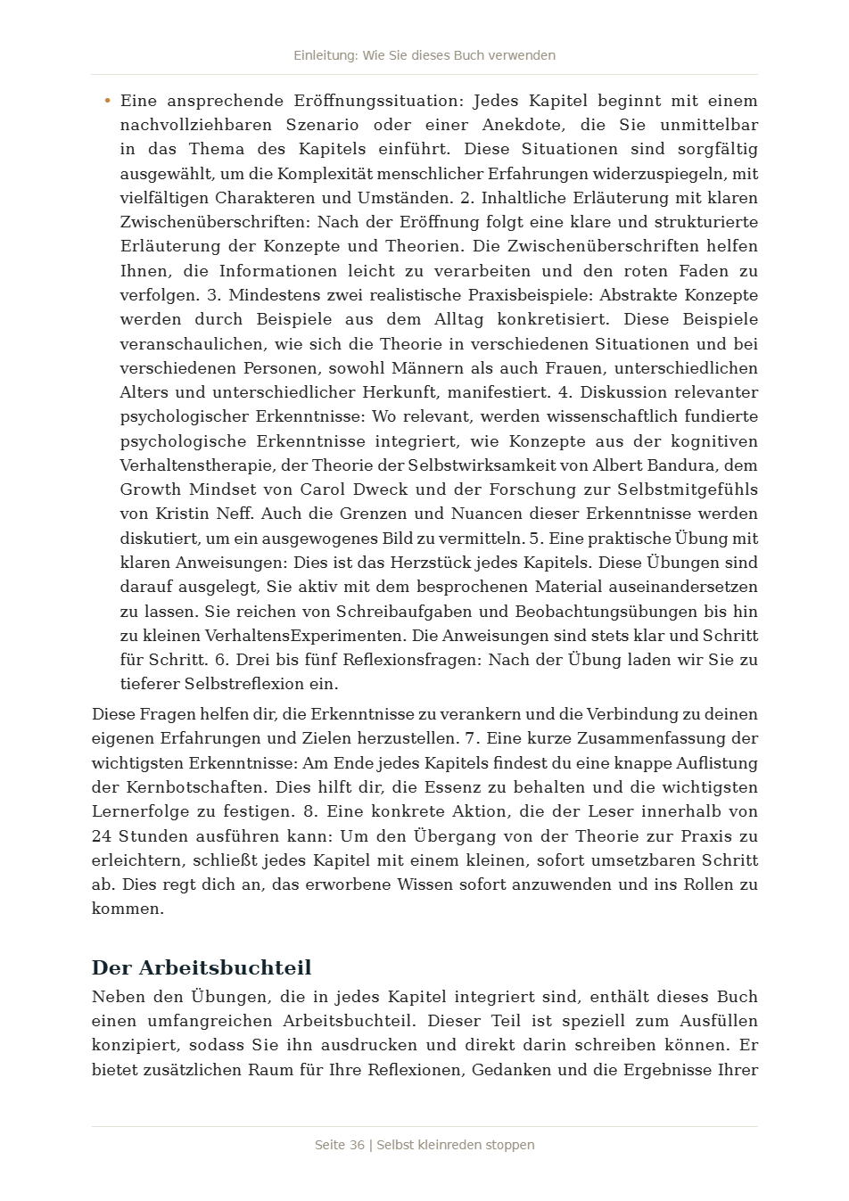 Seite 2 von Selbst kleinreden stoppen