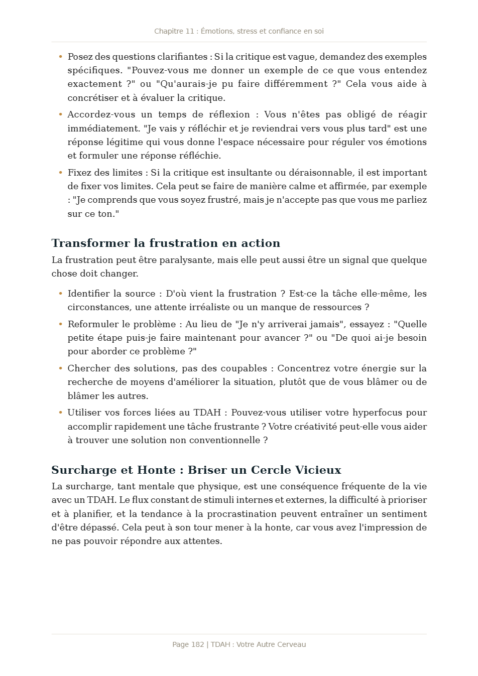 Page 3 de TDAH : Votre Autre Cerveau