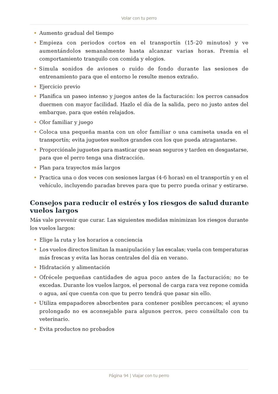 Página 2 de Viajar con tu perro