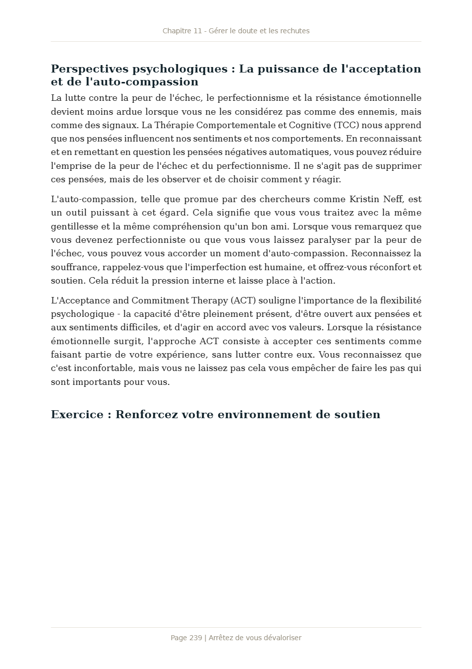 Page 2 de Arrêtez de vous dévaloriser