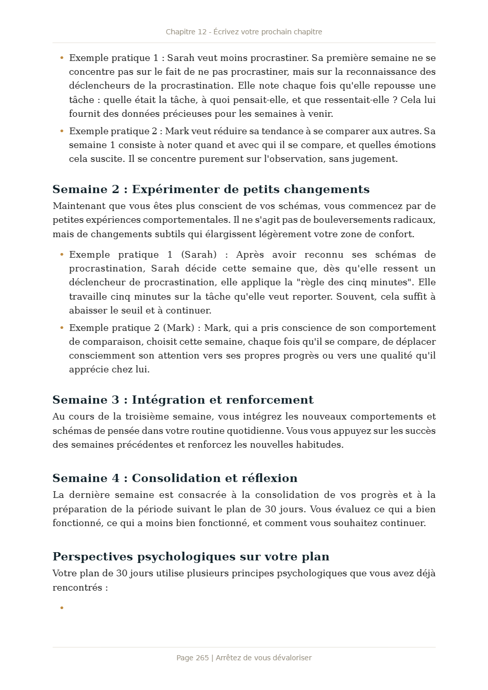 Page 3 de Arrêtez de vous dévaloriser