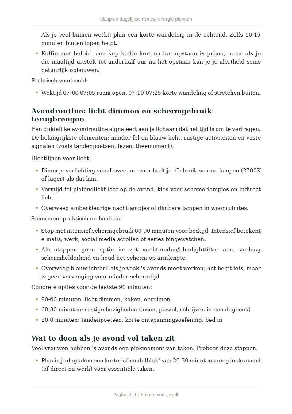 Pagina 1 van Ruimte voor jezelf