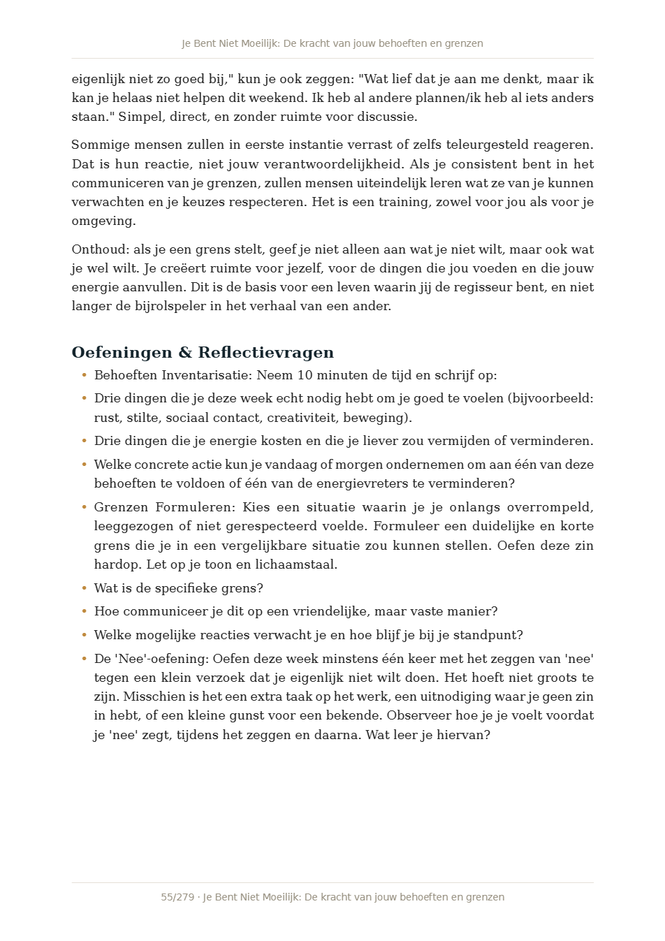 Pagina 1 van DE VROUW DIE ZICHZELF KIEST