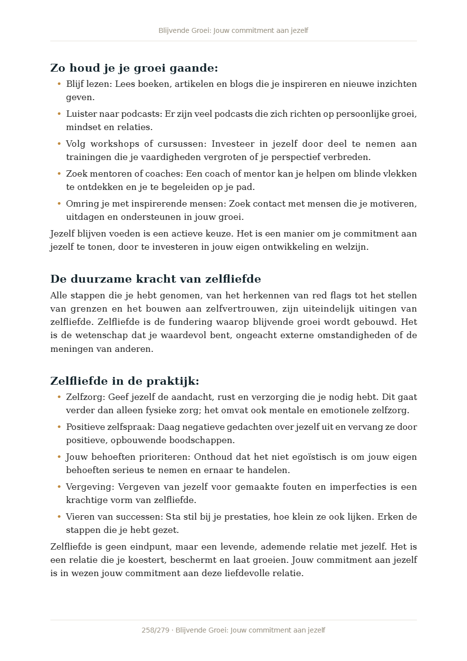 Pagina 2 van DE VROUW DIE ZICHZELF KIEST