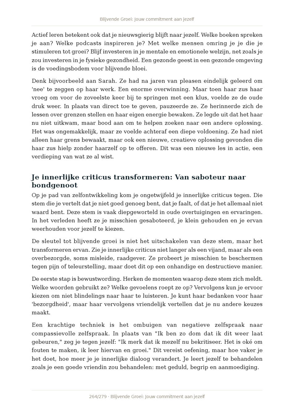 Pagina 3 van DE VROUW DIE ZICHZELF KIEST