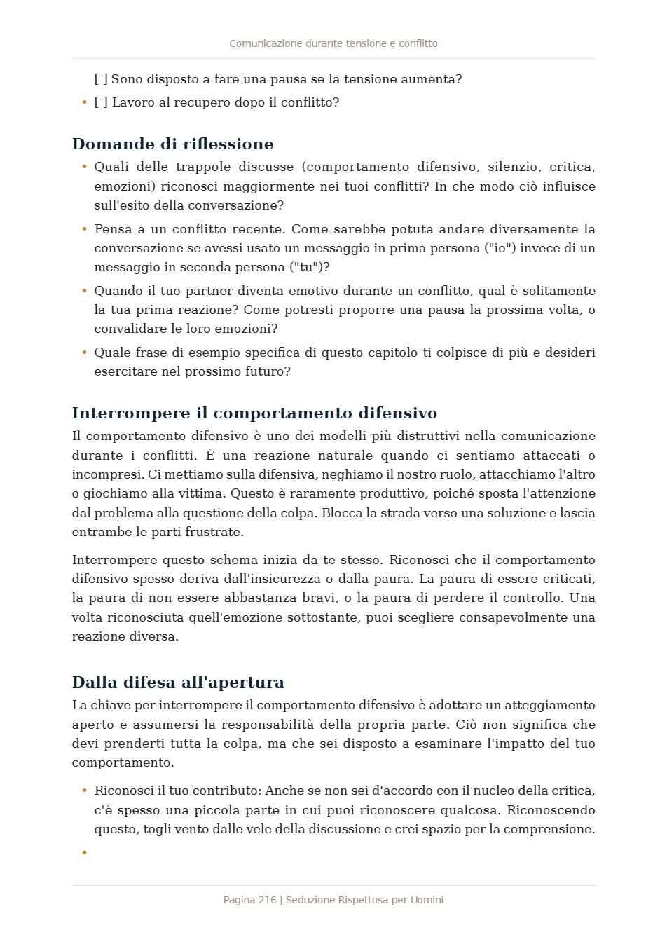Pagina 3 di Seduzione Rispettosa per Uomini
