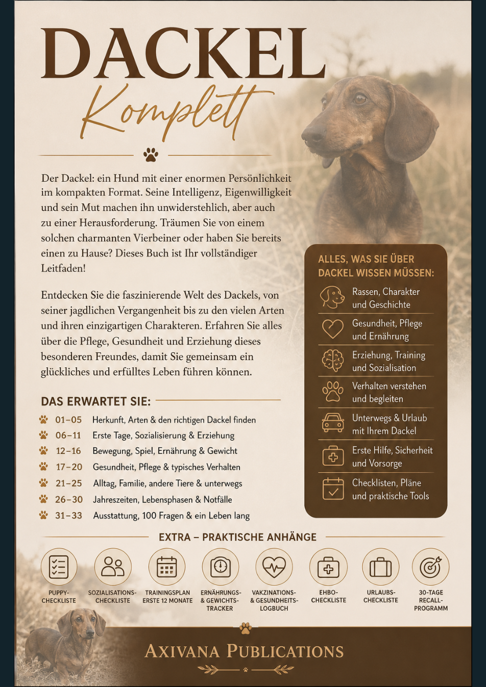 Rückseite von Dackel Komplett