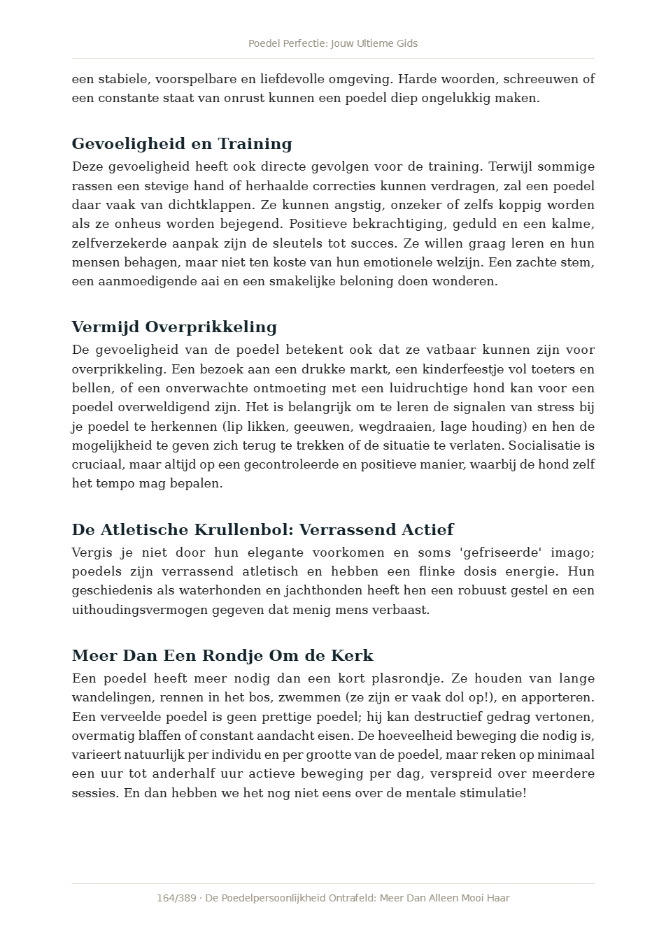 Pagina 2 van Poedel Perfectie: Jouw Ultieme Gids