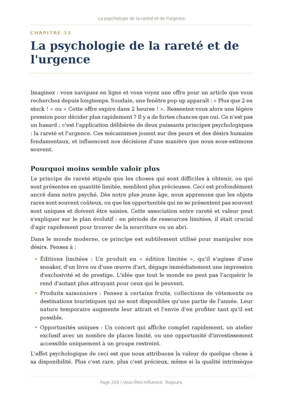 Page 3 de Vous êtes influencé. Toujours.