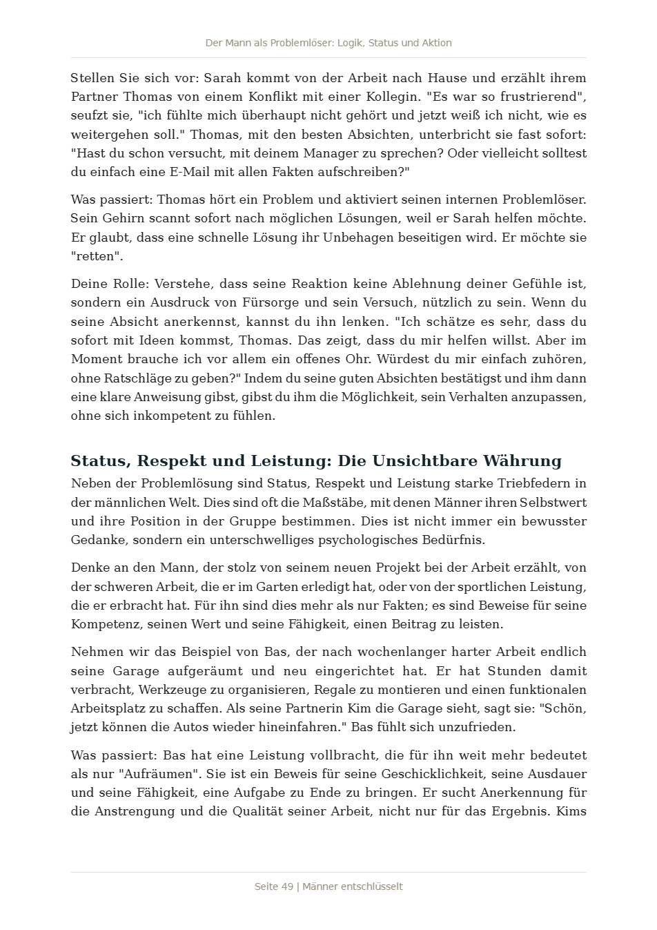 Seite 1 von Männer entschlüsselt