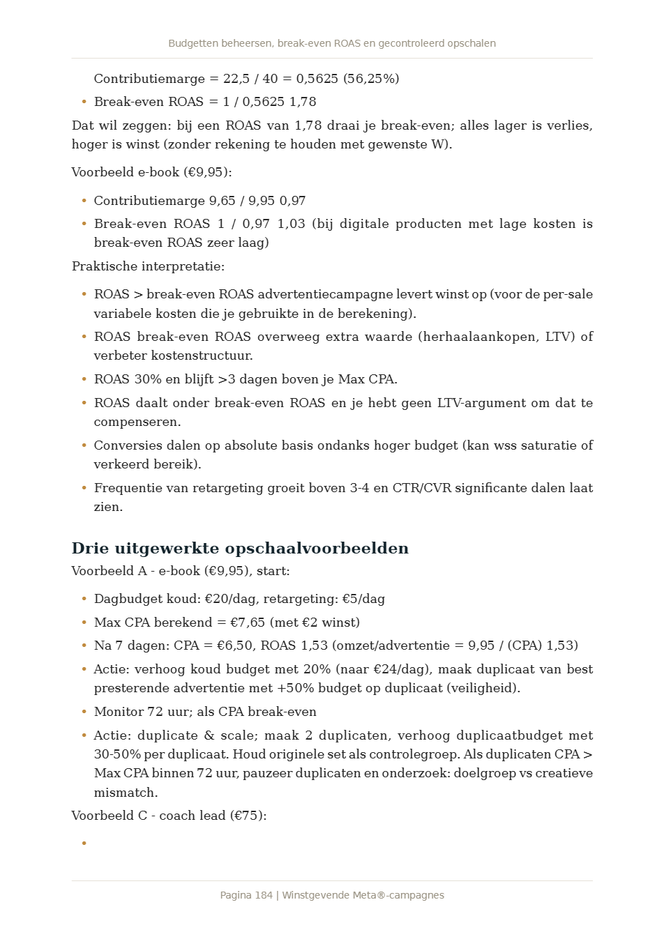 Pagina 3 van Winstgevende Meta®-campagnes