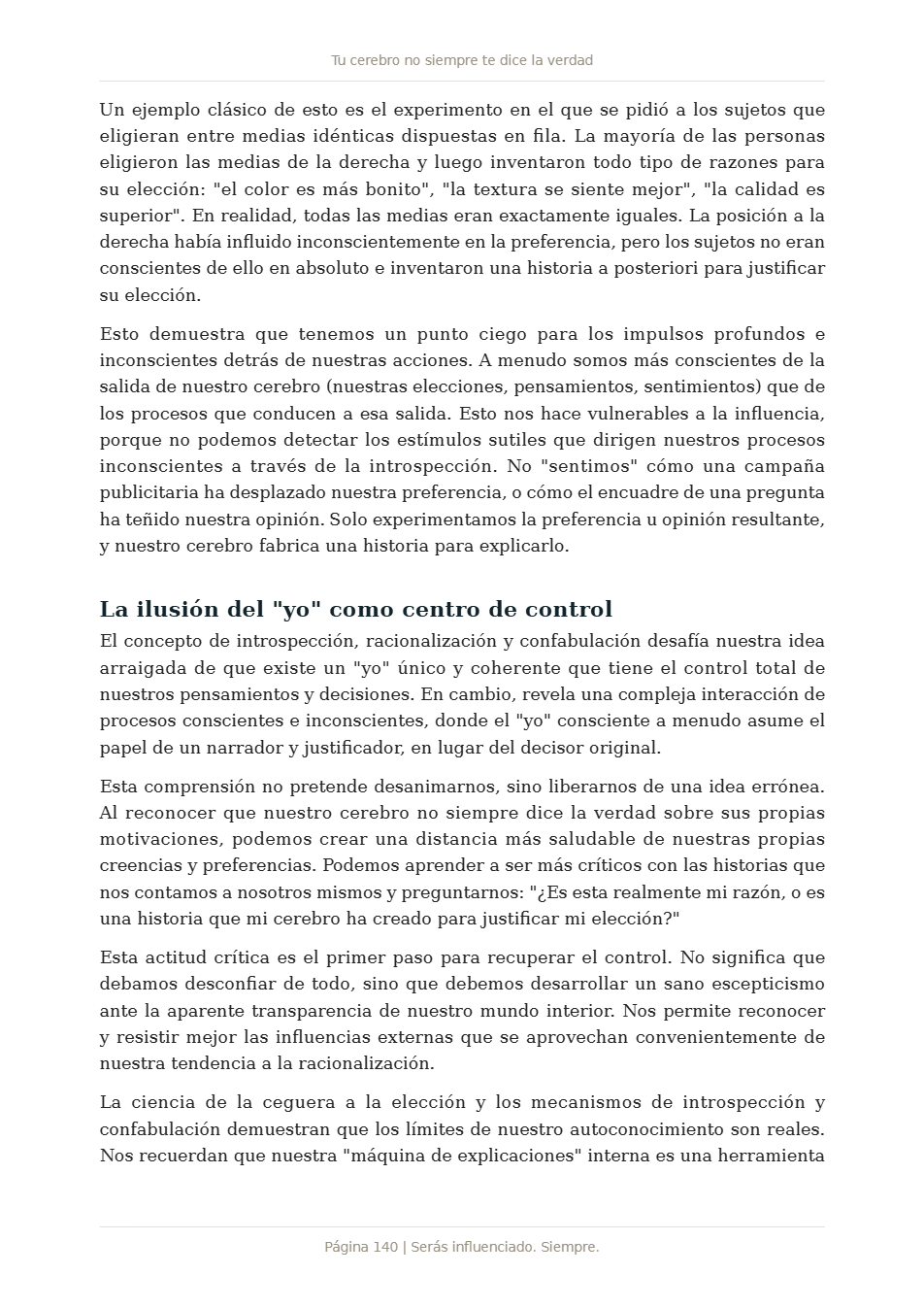 Página 3 de Serás influenciado. Siempre.