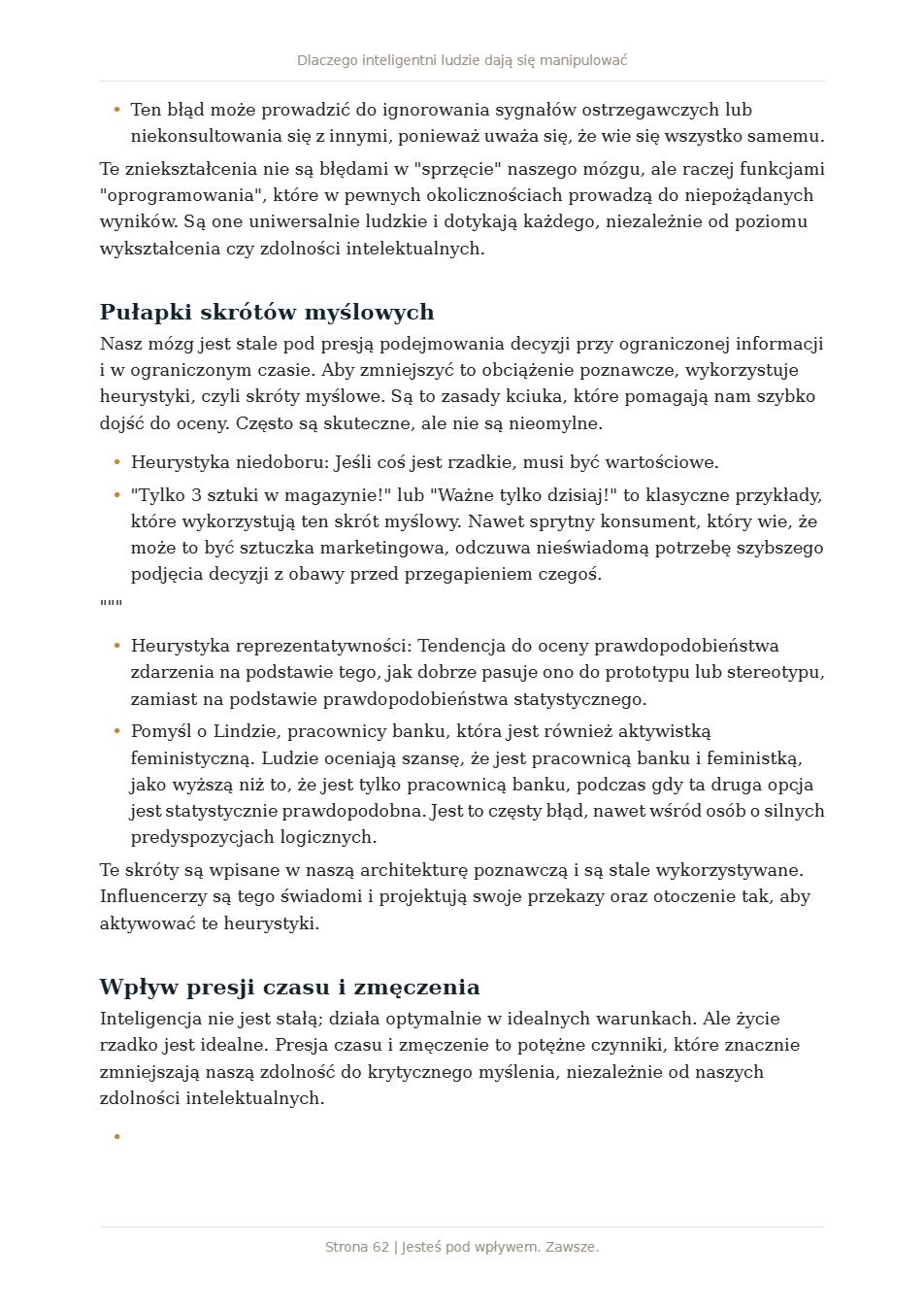 Strona 2 z Jesteś pod wpływem. Zawsze.