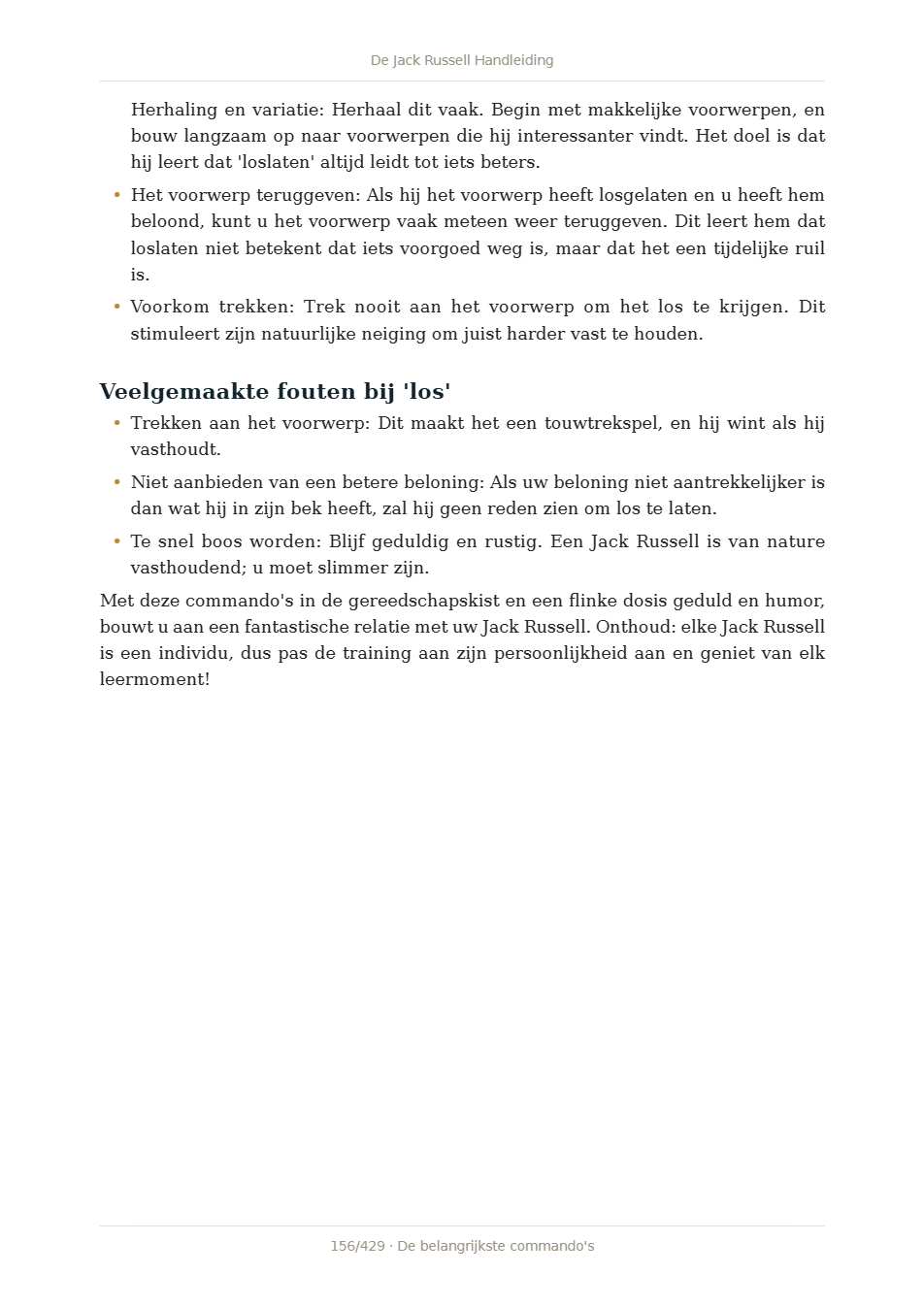 Pagina 2 van De Jack Russell Handleiding