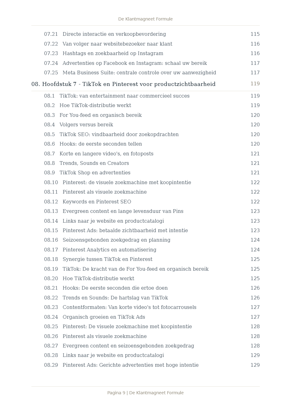 Pagina 1 van De Klantmagneet Formule