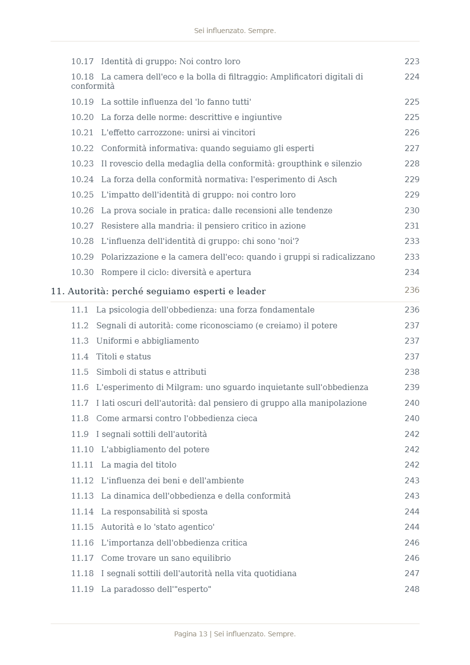Pagina 1 di Sei influenzato. Sempre.