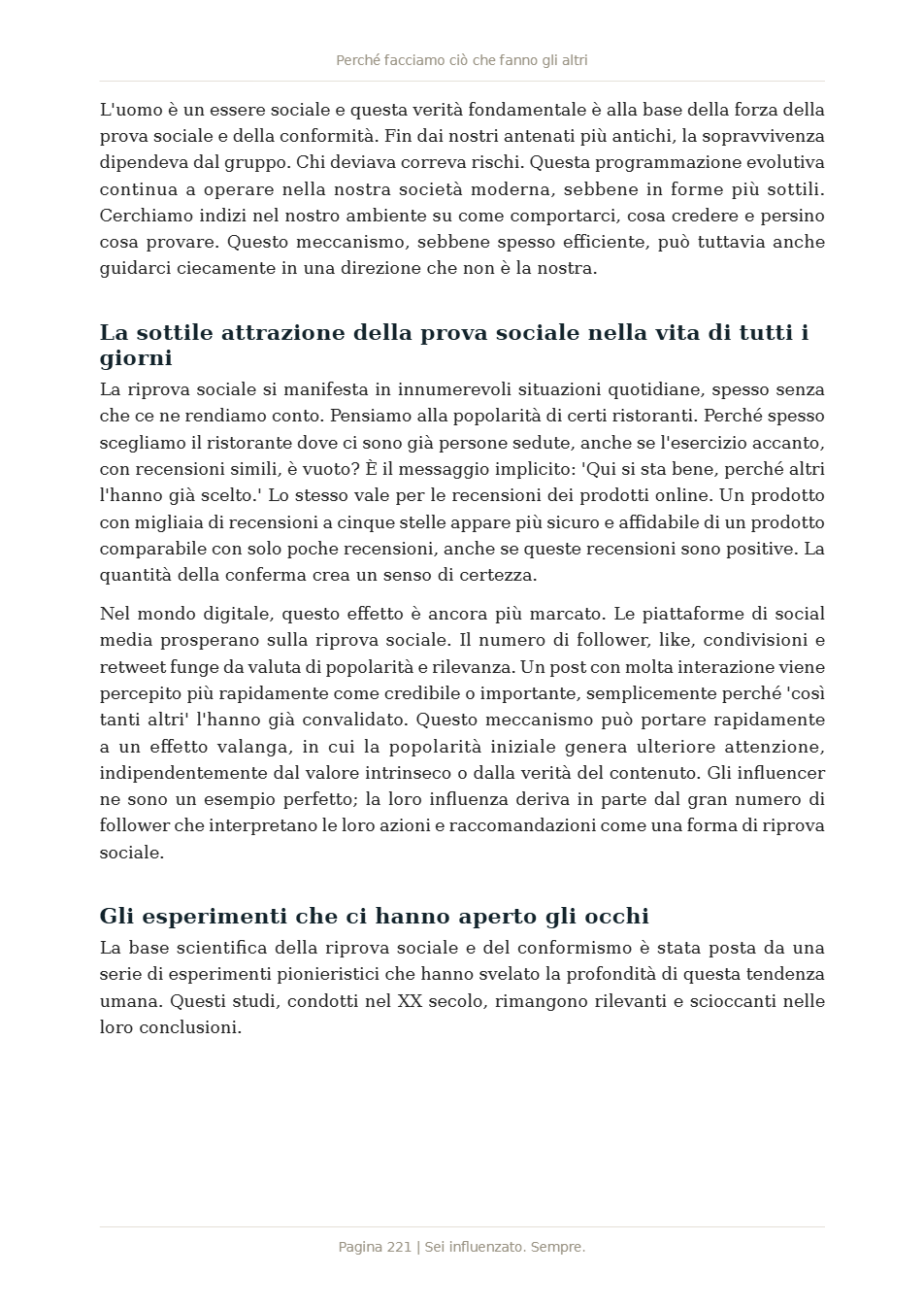Pagina 3 di Sei influenzato. Sempre.