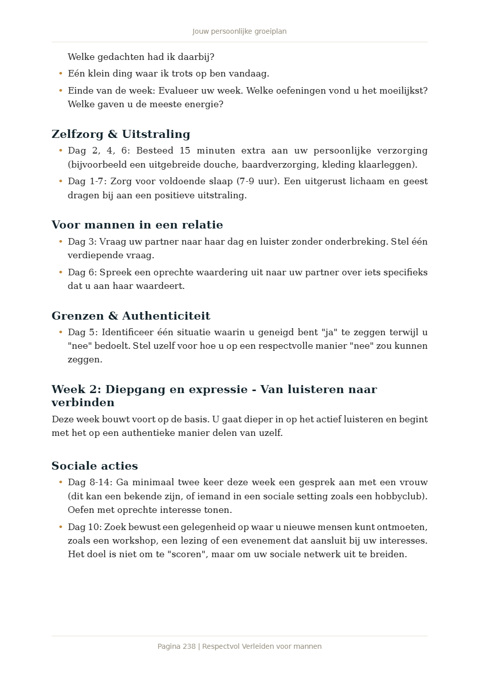 Pagina 3 van Respectvol Verleiden voor mannen