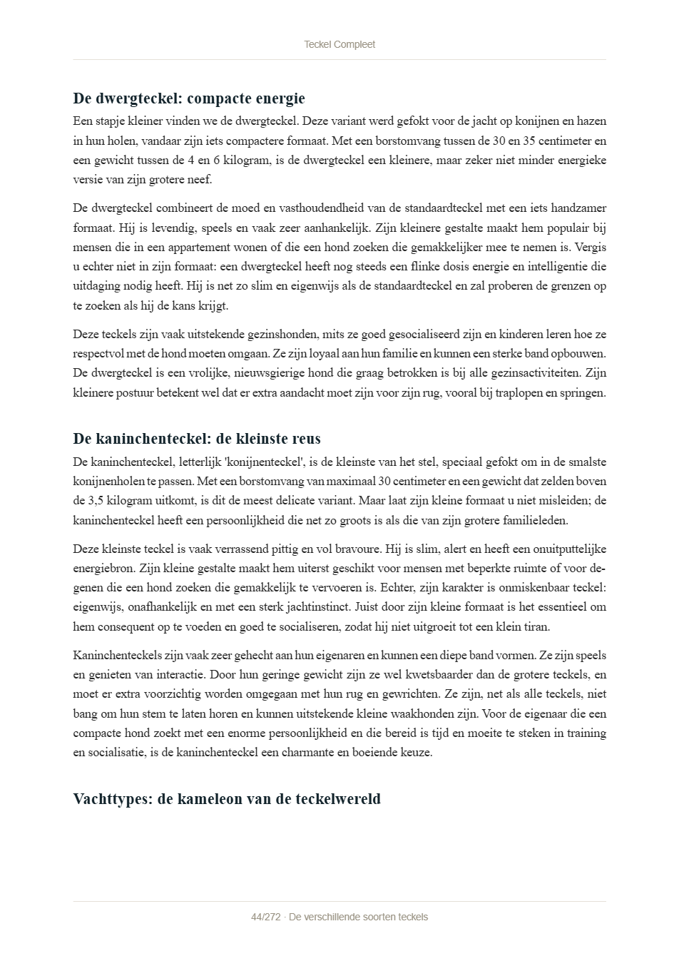 Pagina 2 van Teckel Compleet