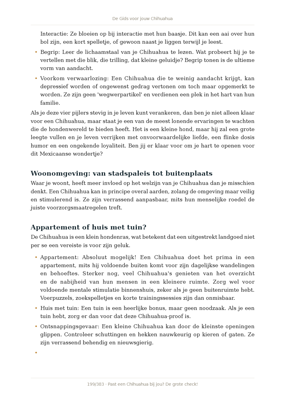 Pagina 1 van De Gids voor jouw Chihuahua